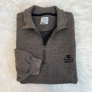 Pebble Beach Golf‎ Quarter Zip Sweater